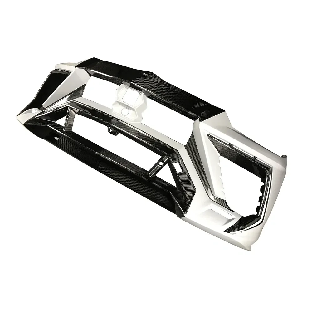 Top Material 100% Dry Carbon Fiber M Style front Bumper Front Lip car front Splitter forLamborghini Urus