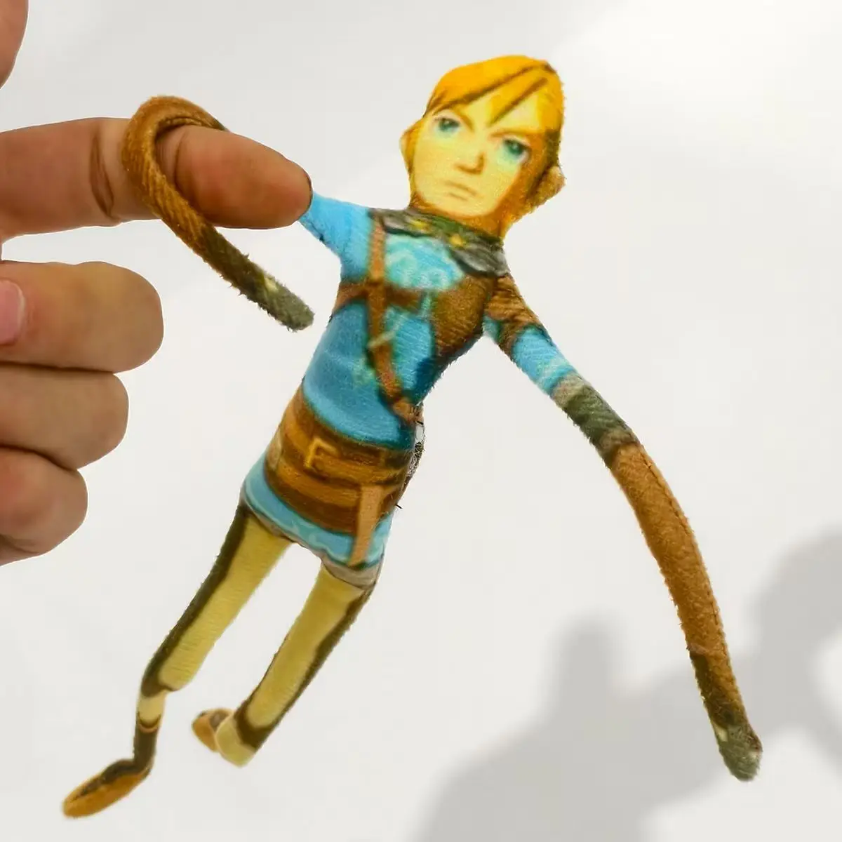 Juego Link Zelda, accesorios de juego de rol, mascota de peluche de algodón, decoración abstracta trenzada delgada, regalo de Navidad y Halloween