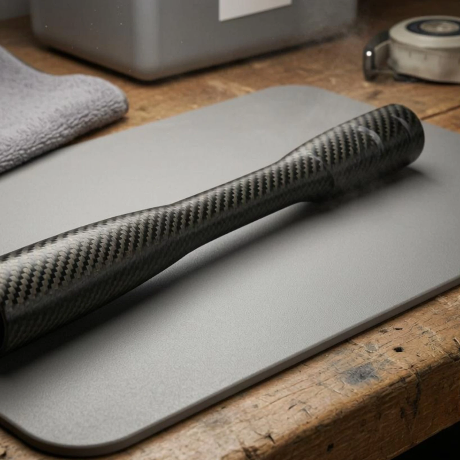

Carbon-Fiber Rod Handle Narrow Waist Integrated Grip Piece