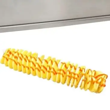 Electric Potato Spiral Cutter Twist Potato Cutting Machine