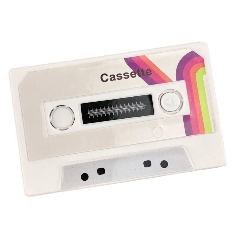 Greeting Post Card Birthday Gifts DIY Recordable 30/60/300 Seconds Voice Audio Cassette Shape Self-made Party Invitation