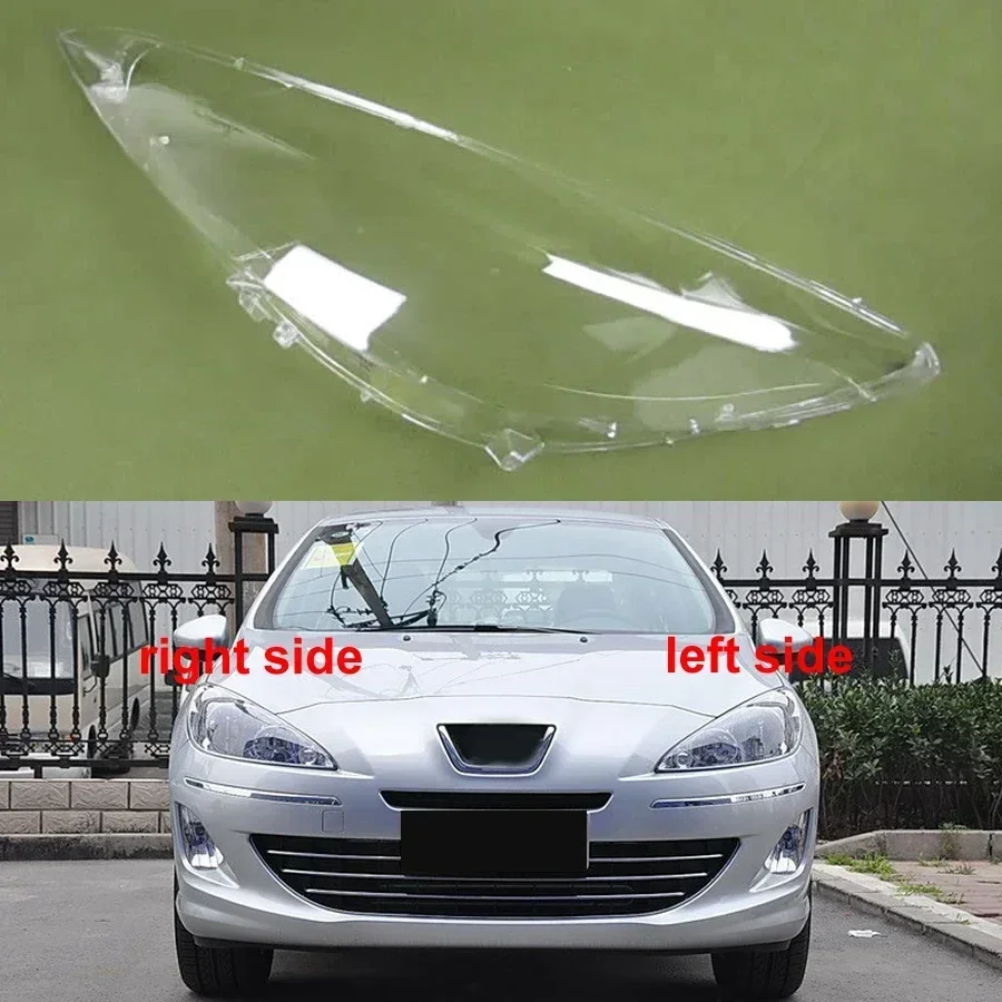 

Для Peugeot 408 2009 2010 2011 2012, крышка фары, чехол для абажура, корпус фары, линза из плексигласа, автозапчасти