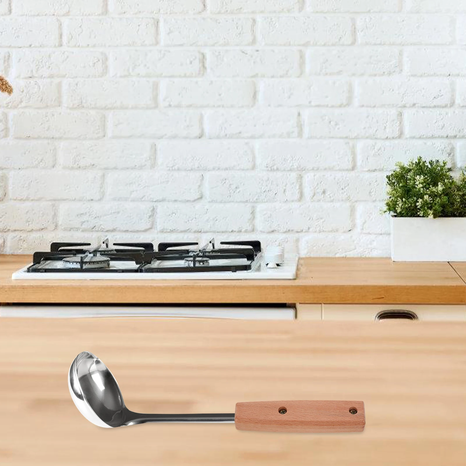 

Wooden H Replacement Spatula Anti Scald Multipurpose Kitchen Utensils H Frying Spatula H Pan Turner Tools Repair