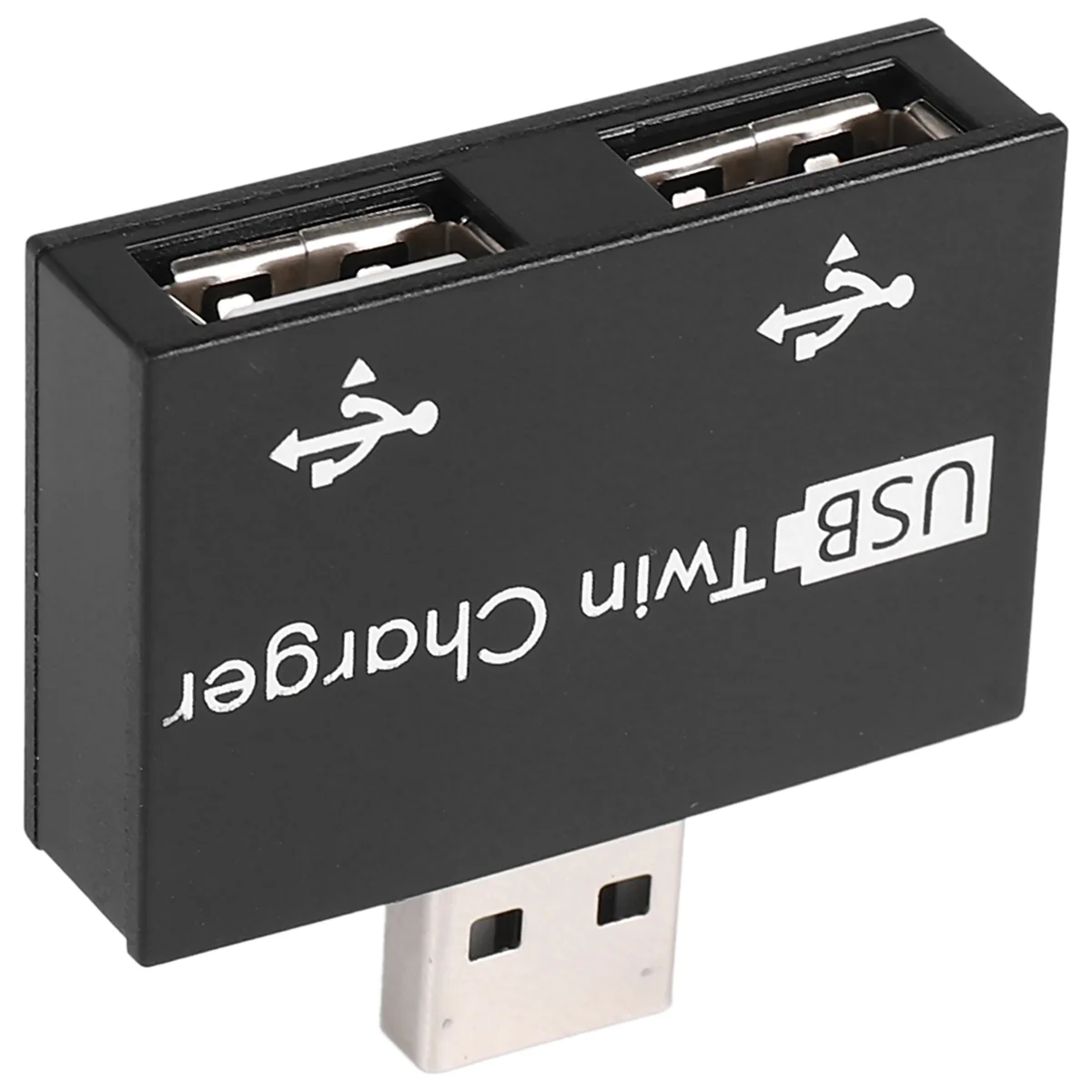 Convertidor adaptador de concentrador divisor de carga USB Dc 5V dual eficiente de 2 puertos