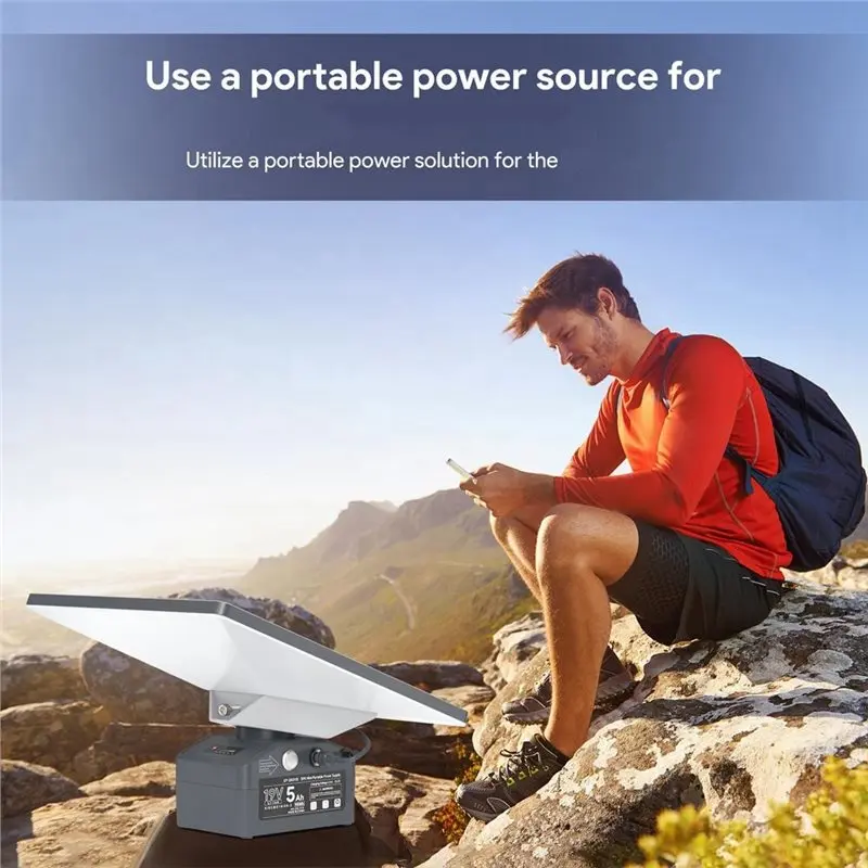 A98T For Starlink Mini Battery Pack 95Wh DC 25.2V/3A Portable Power Supply Adapter IP65 Waterproof 19V/5Ah Output EU