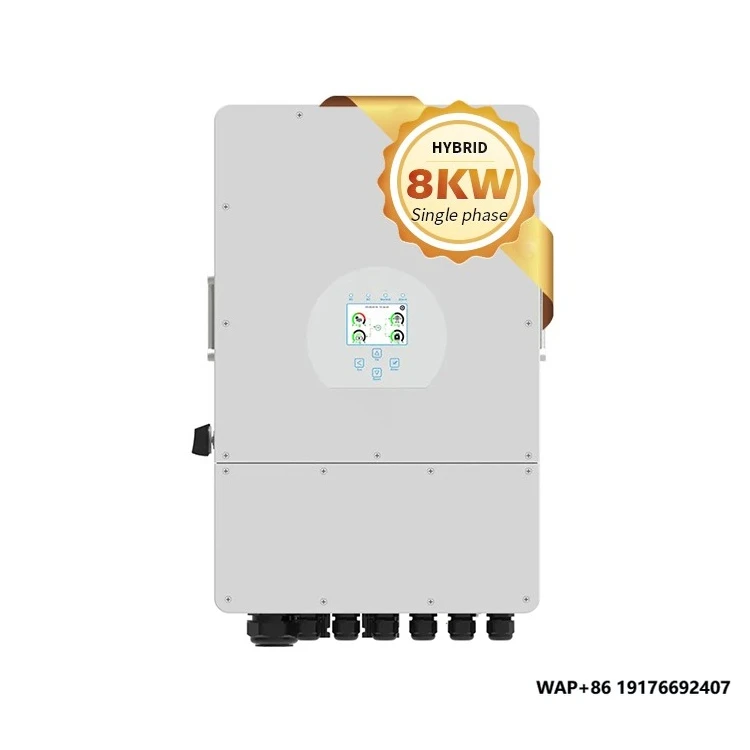 New Stock 8KW Hybrid Inverter Off Grid Solar Power Supply with MPPT Controller and Battery Support