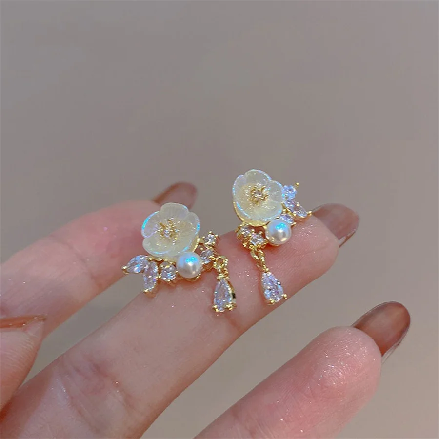 New Fashion Trend Unique Design Elegant Exquisite Zircon Black Butterfly Earrings For Women Jewelry Wedding Party Premium Gifts