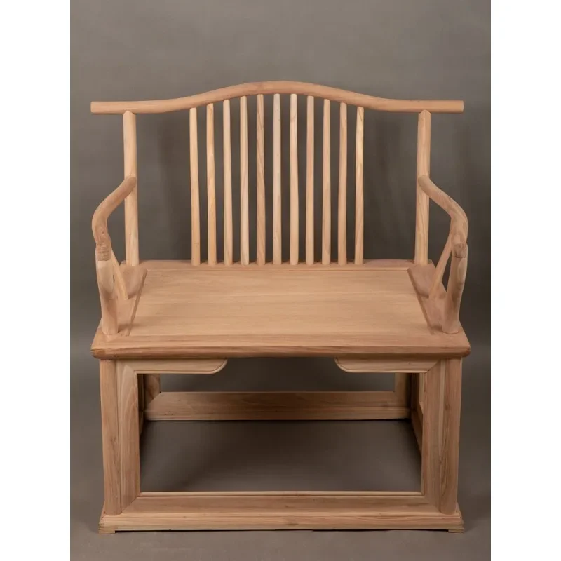 Solid wood large zen chair, cross-legged meditation chair, zen master chair
