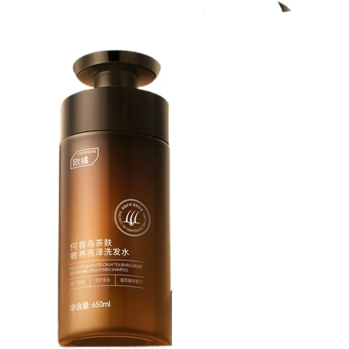 

Ouuju Polygonum Shampoo, Platycladus & Tea Seed, Strengthens Roots & Oil Control, Anti-Dandruff