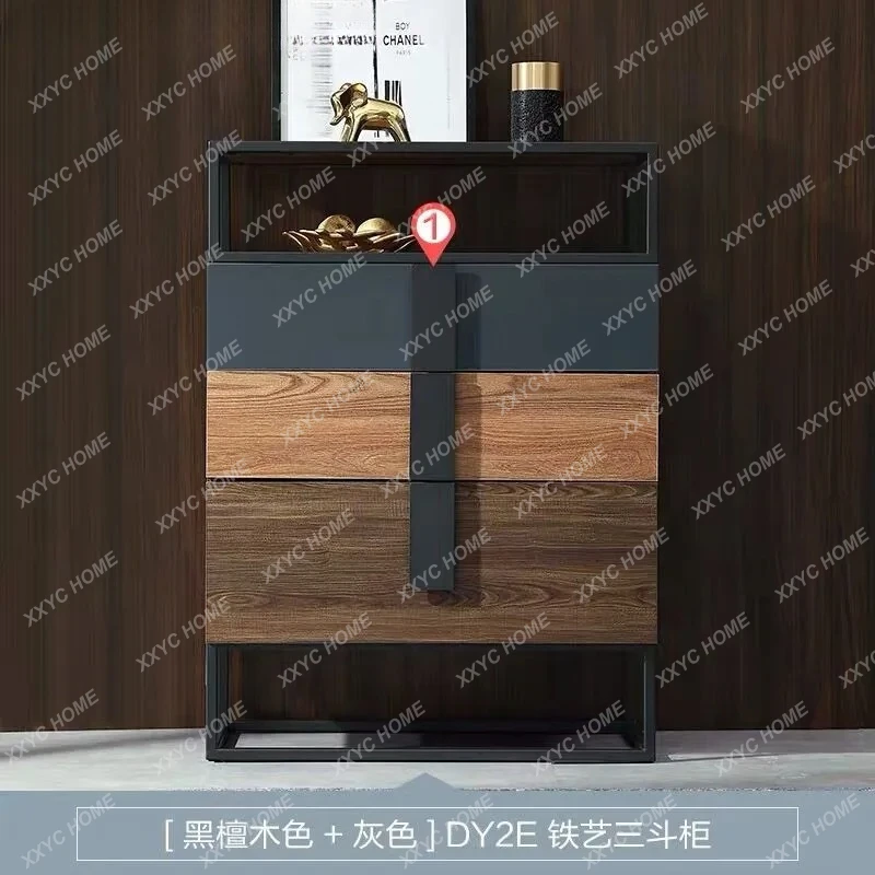 

LX piano lacquered chest of drawers creative personality entryway locker modern and minimalist