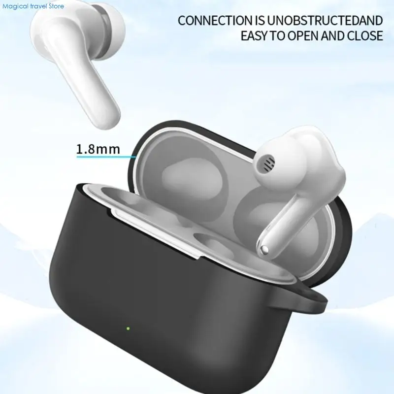 N2UB Skin-friendly Enclosure Housing Guard Scratchproof Sleeve Shell for Buds T200