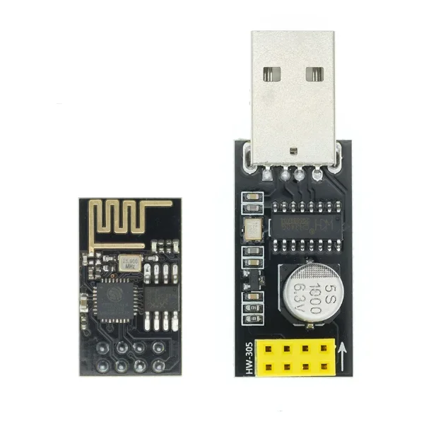 Módulo de Nodo Inalámbrico WiFi con Sensor de Temperatura DS18B20 ESP8266 ESP-01 ESP-01S