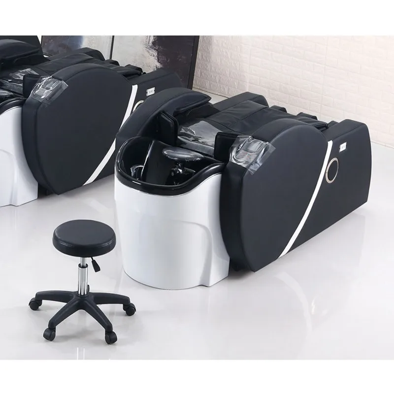 

2024 Washing Salon Shampoo Massage Chair modern design barber shop massage washing bed chair price