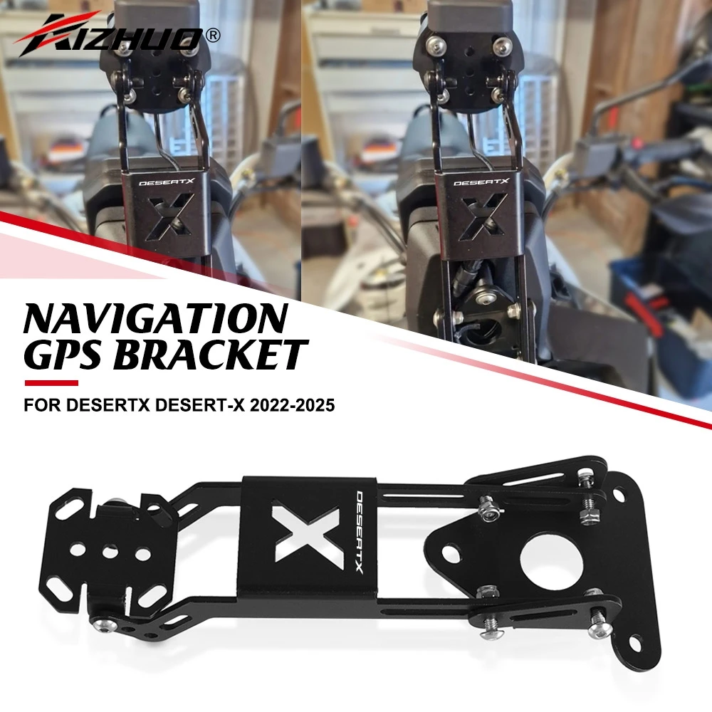 

Desert X Mobile Phone GPS Navigation Handle Bar Extension Bracke Support Holder For Ducati DesertX Desert-X 2022 2023 2024 2025