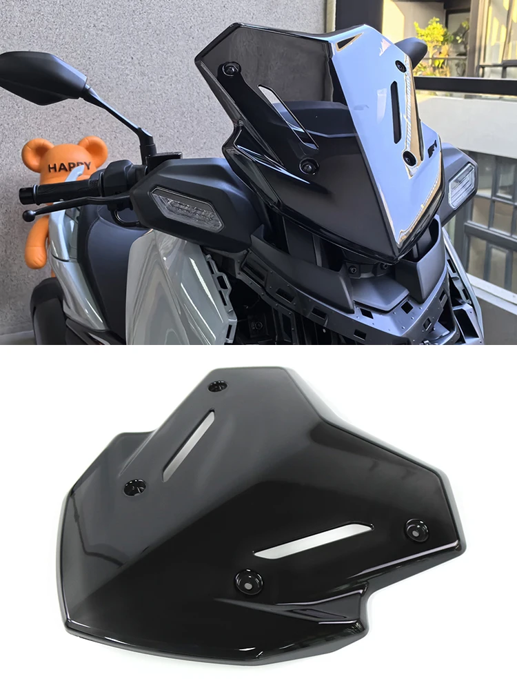 Pare-brise avant de moto, déflecteur de visière pour YAMAHA XMAX300 XMAX 250 125 Tech MAX + 2025 2026 Sports Screen