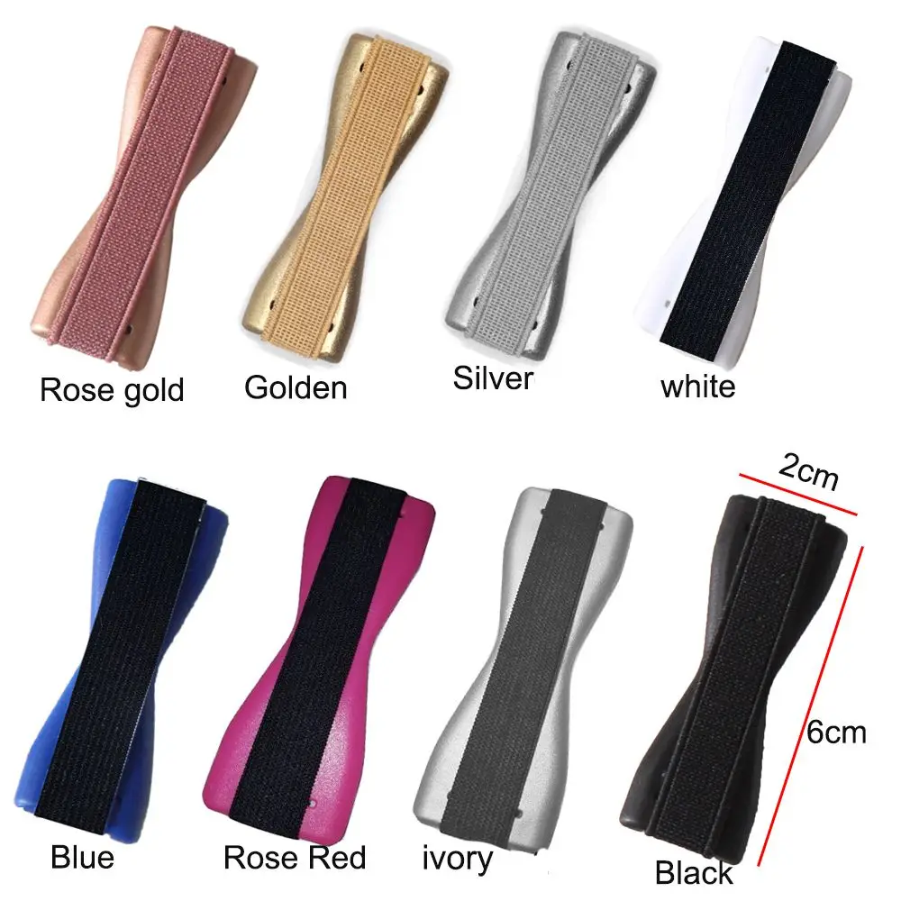 Fixing High Quality One-handed operation Bandage Strap bracket Finger Grip Sling Phone Holder Phone back sticker Selfie Strap