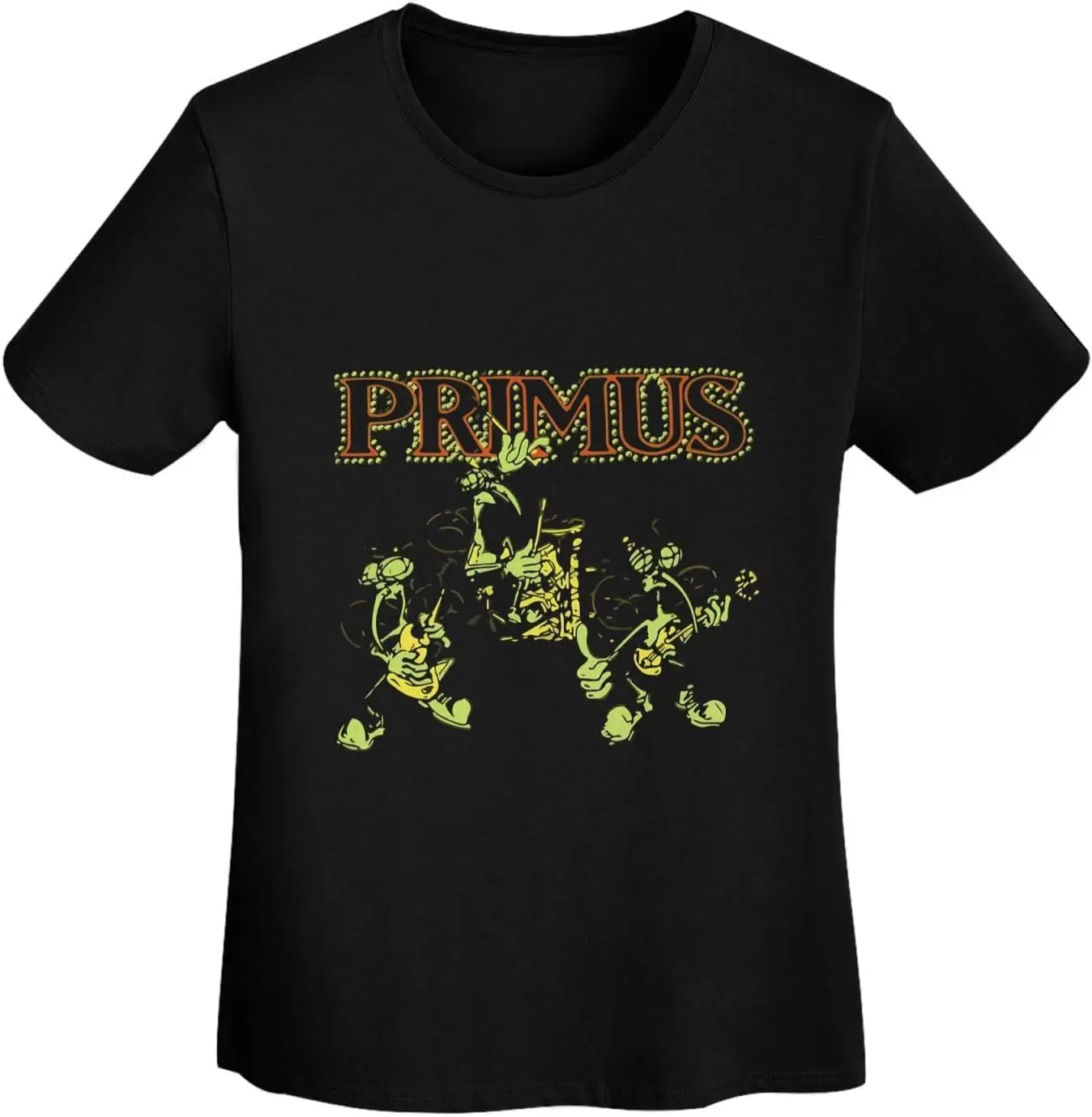 Primus Women's T-Shirt Basic Short Sleeve Anime Youth Memory Funny Fresh Tee Shirt