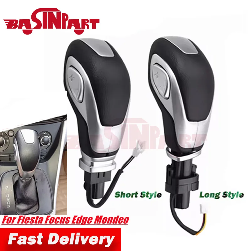Perilla de palanca de cambios para Ford Kuga Mondeo Fusion Ecosport Fiesta Focus accesorios de coche piezas de repuesto interiores palanca de cambios