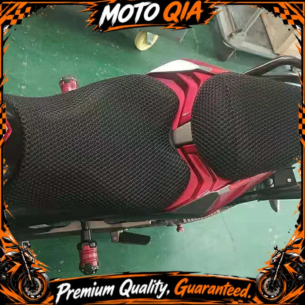 Breathable Seat Cushion Cover for Zontes U-125 U1-125 U2-125 U-150 G1-125 G2-125 Motorcycle Universal Fit Comfort Pad