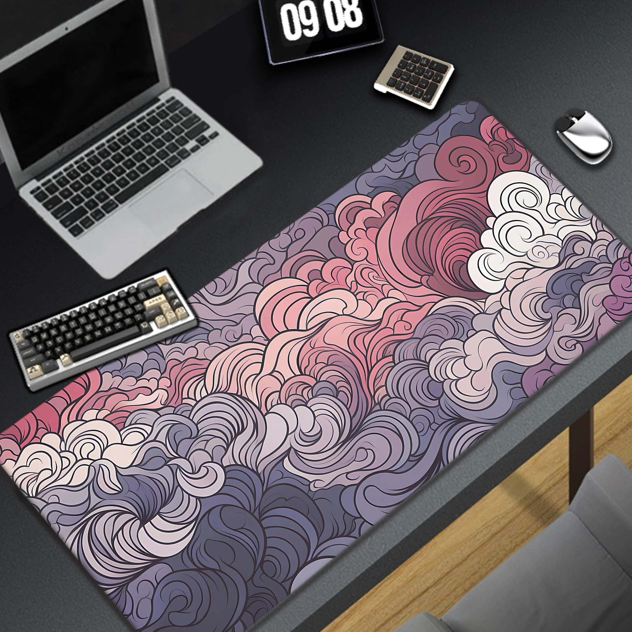 

Extended Mousepad Great Wave Gaming Speed Keyboard Pads Desk Mat Keyboard Pads Office Mouse Pad Tapis de Souris 900x400mm