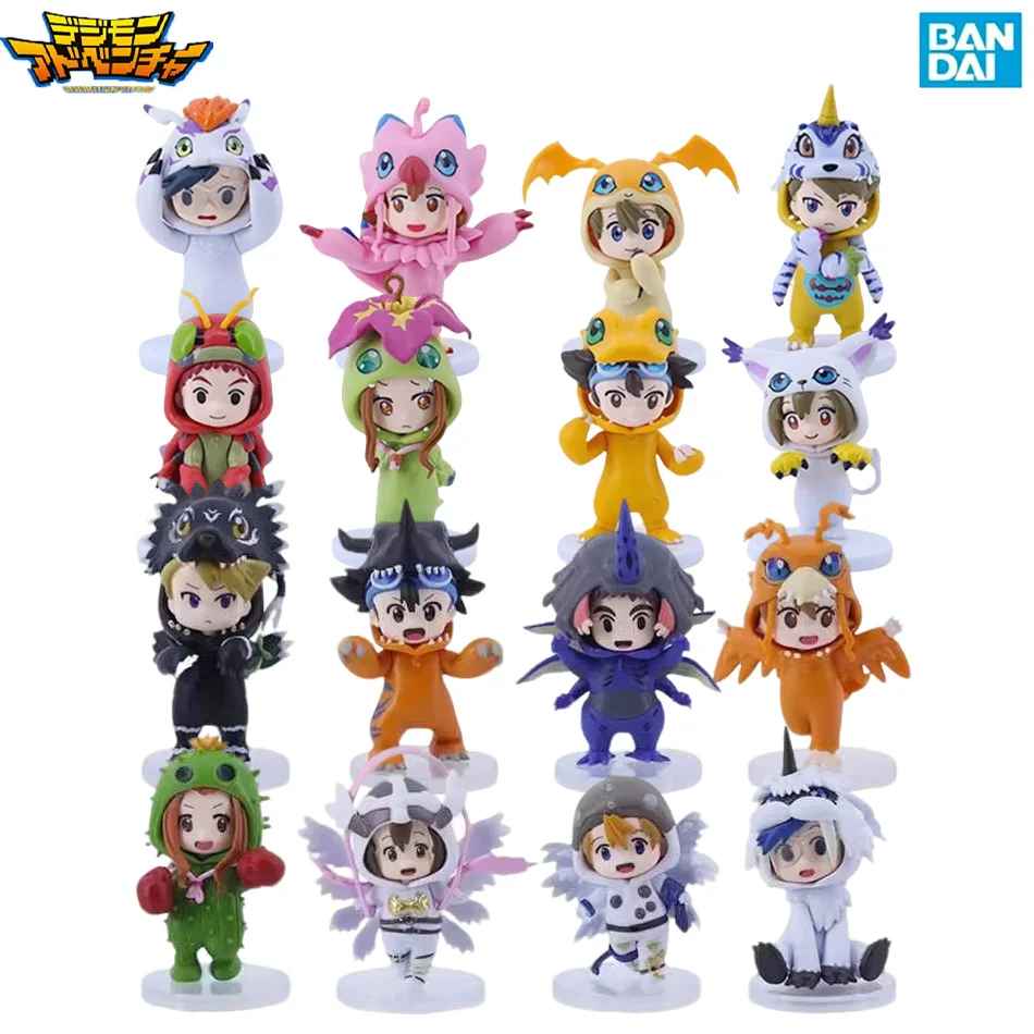 8 Figuras de Acción de Anime Digital Monsters, Muñecos de Cosplay Digimon, Serie Coleccionable, Juguete Modelo para Niños, Regalo