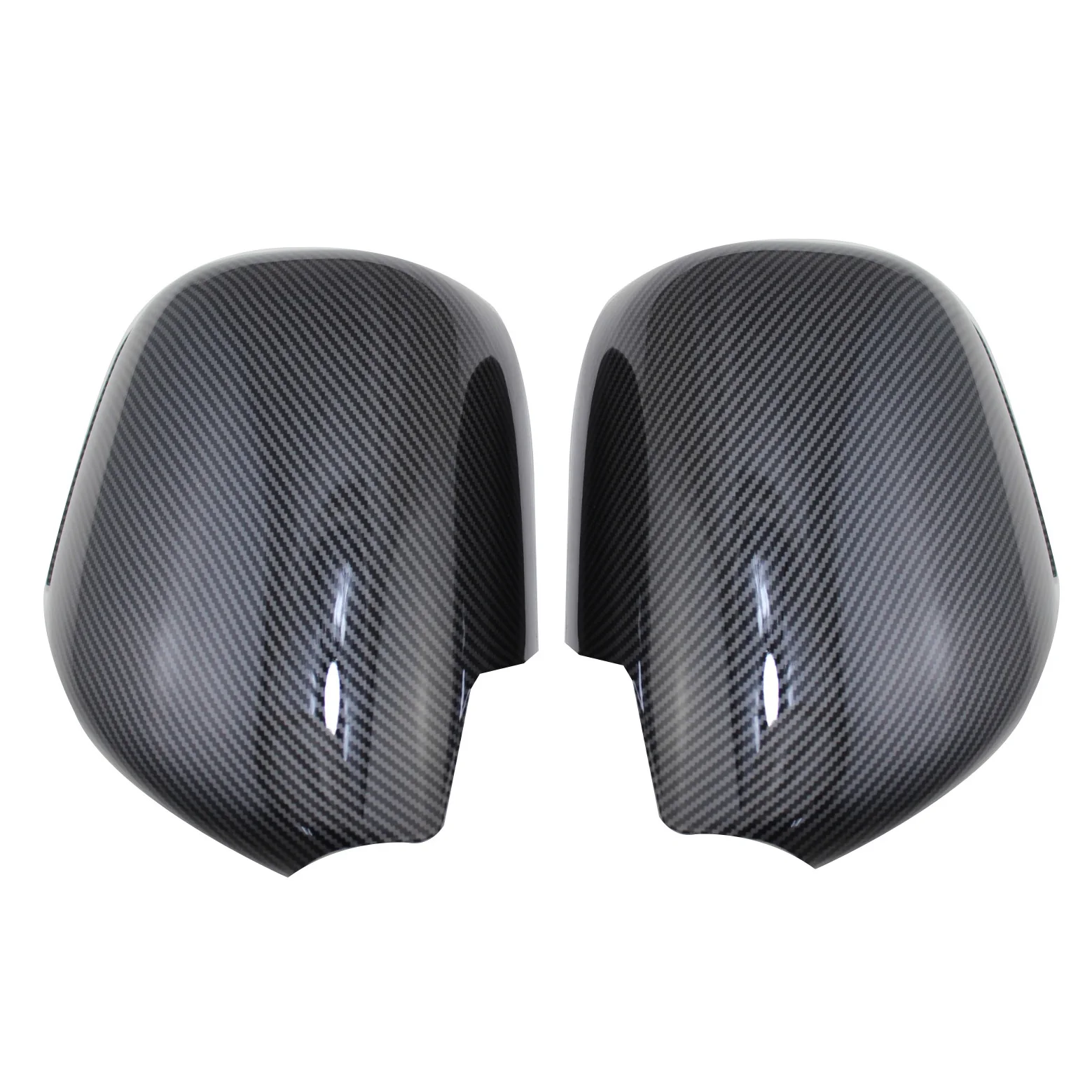 For Toyota 4runner 2003 2004 2005 2006 2007 2008 2009 Exquisite and delicate Chrome Carboon Fiber Gloss Black Door Mirror Cover