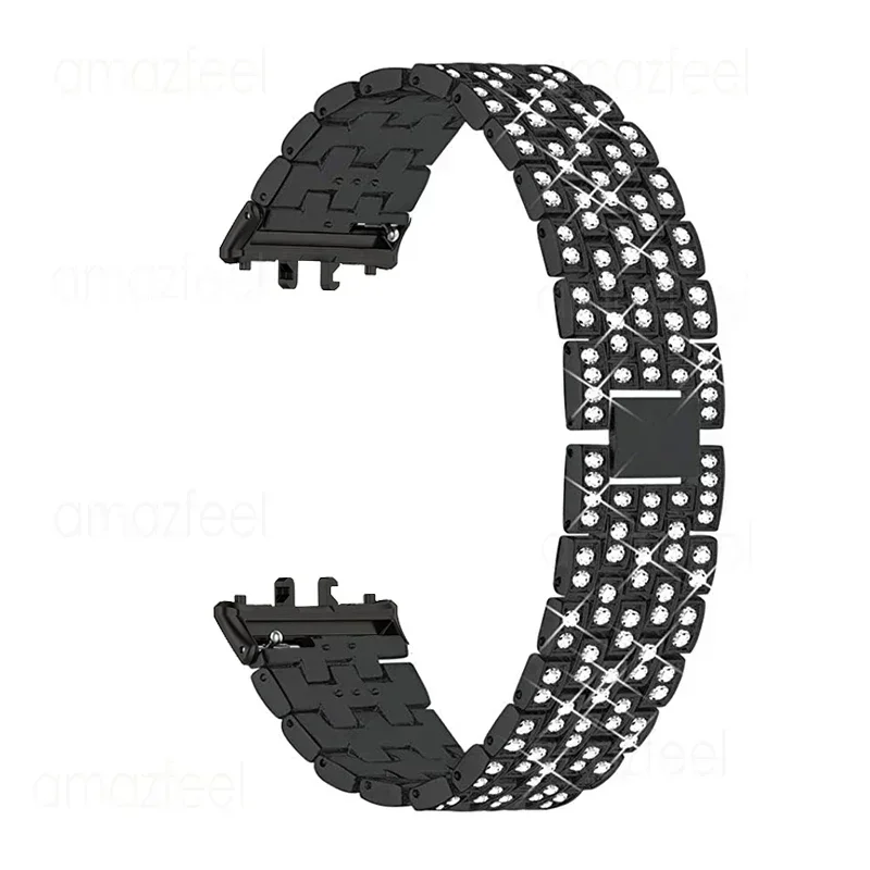 삼성 갤럭시 맞는 3 시계 밴드 Correas reloj에 대한 다이아몬드 금속 팔찌 갤럭시 Fit3 스트랩에 대한 삼성 갤럭시 맞는 3 팔찌