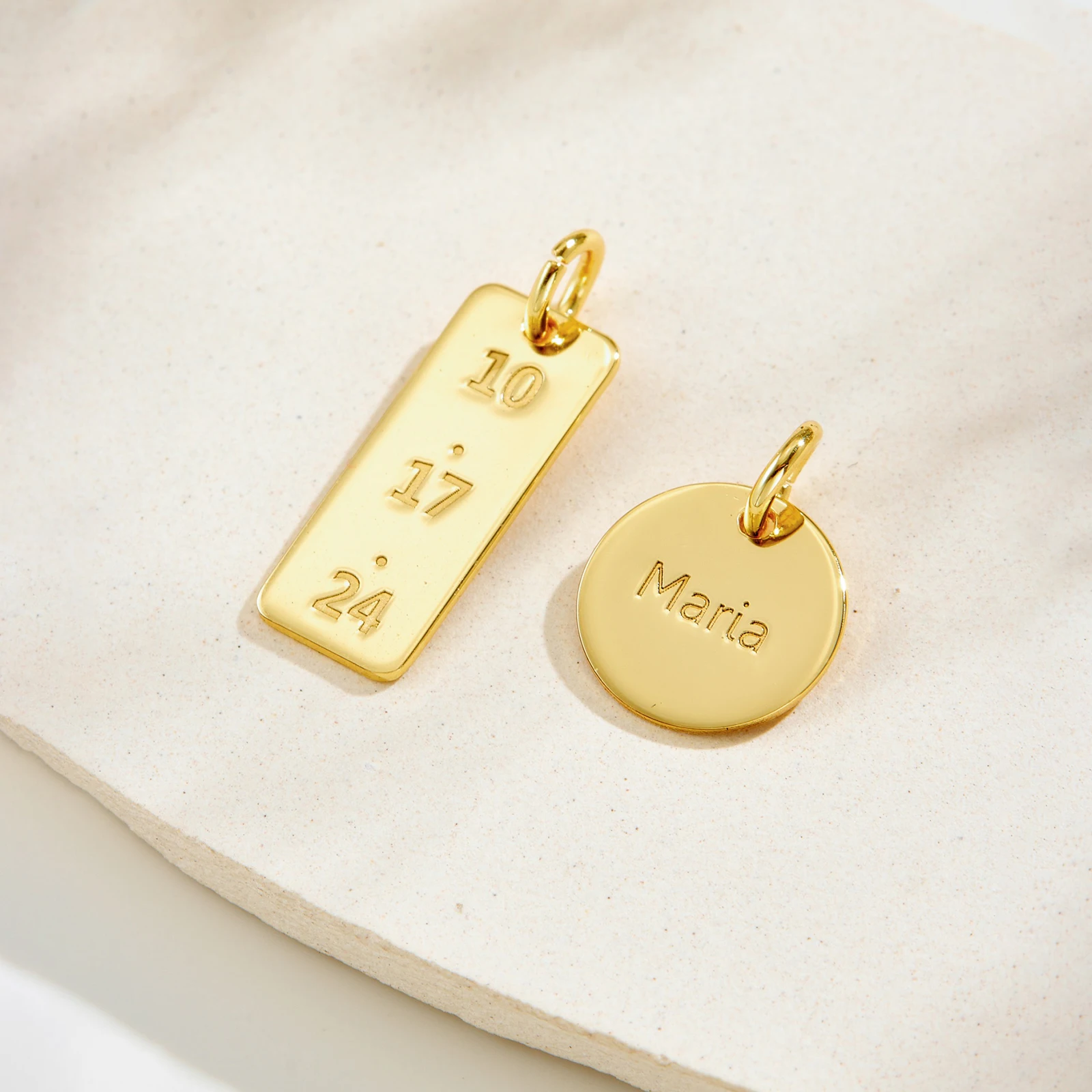 ANDYWEN 925 الفضة الاسترليني اسم شخصي محفورة رسالة قلادة قلادة عيد ميلاد عيد الحب هدية الذكرى مجوهرات #3