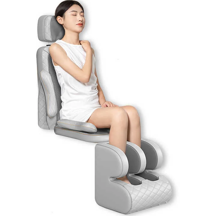 

Shiatsu Neck and Back Massage Cushion with Vibrating Head Automatic Heat Features Back Seat Massager Electric Massage Cushion