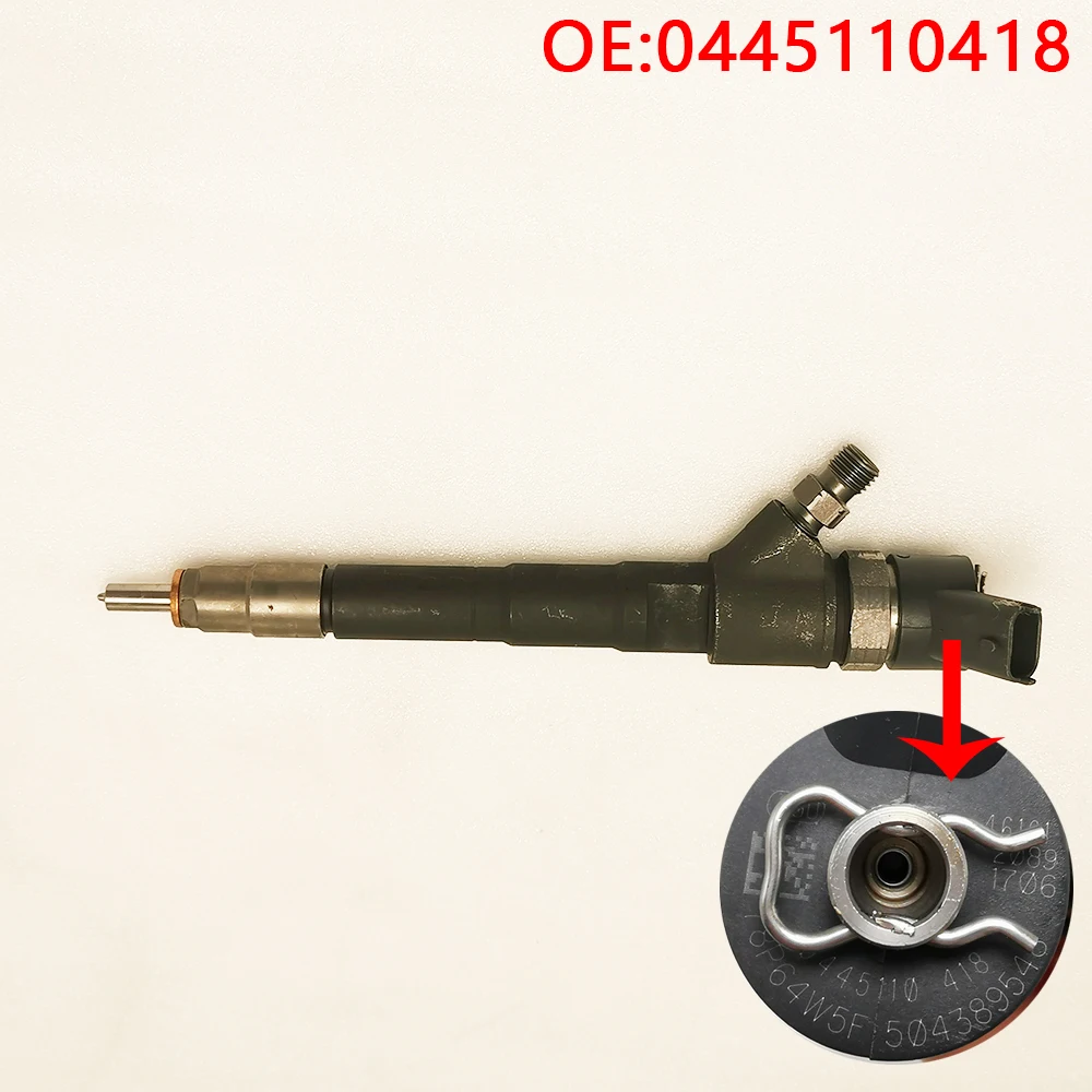 

For High quality New 5801594342 0445110418 504389548 0445110520 Nieuwe Diesel Injector Voor Fiat Ducato Iveco Dagelijkse Citroe