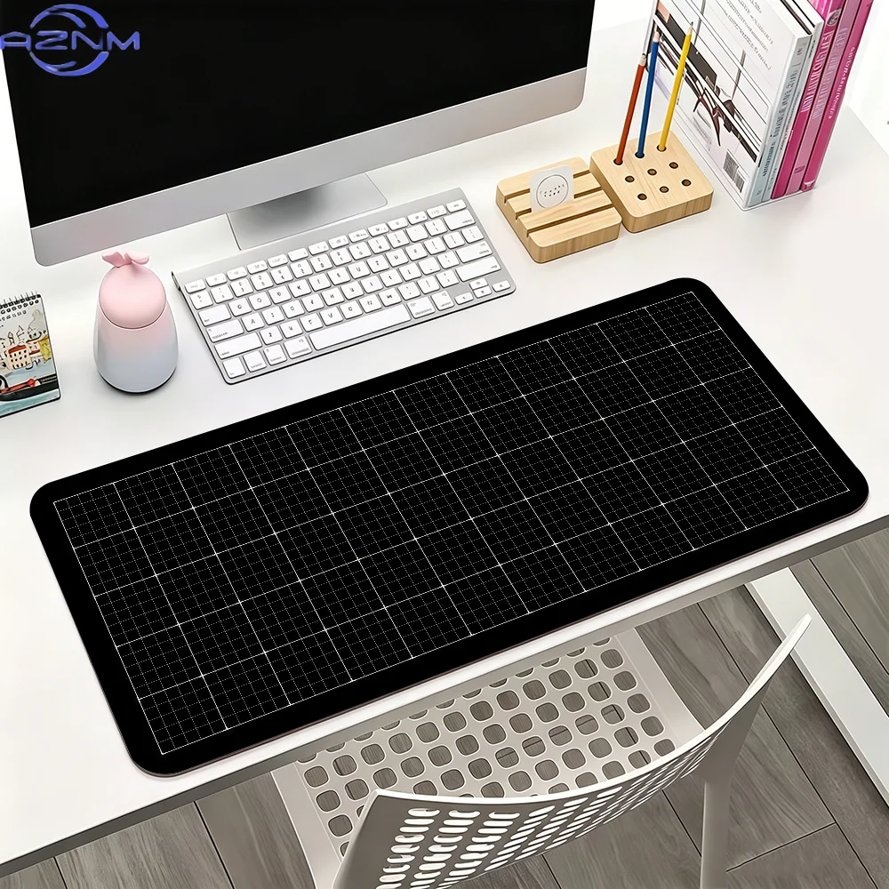 Grid Master Mouse Pad For Office Gaming And Keyboards Non-Slip Large Waterproof