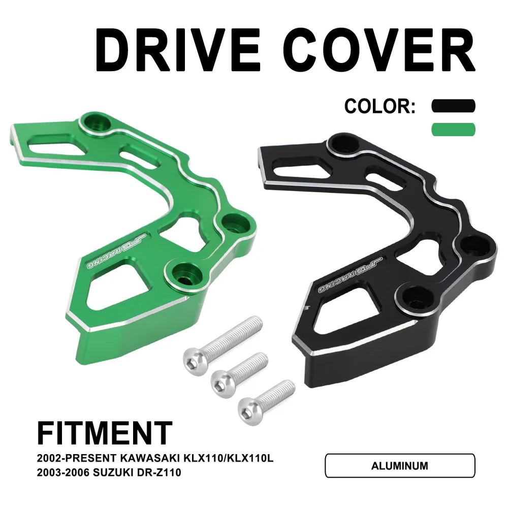 Motorcycle Accessories Front Sprocket Guard Protect Case Saver Cover Protector For Kawasaki KLX 110 KLX 110L 2002-2023 Dirt Bike