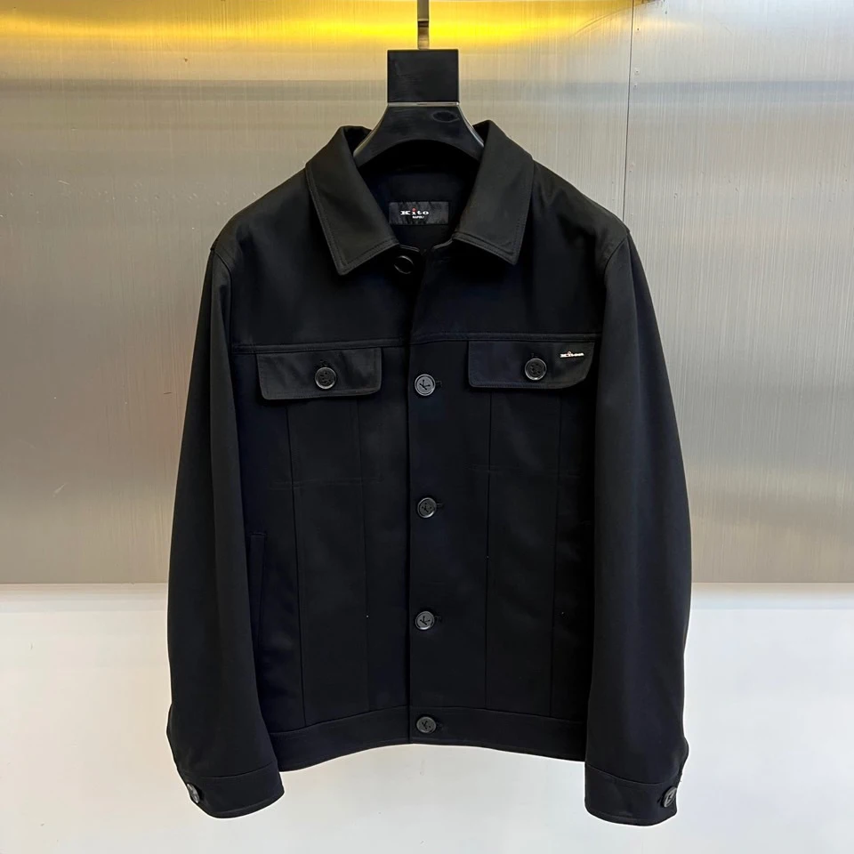 

Kiton осенне-зимняя новая деловая повседневная универсальная куртка с лацканами в стиле ретро