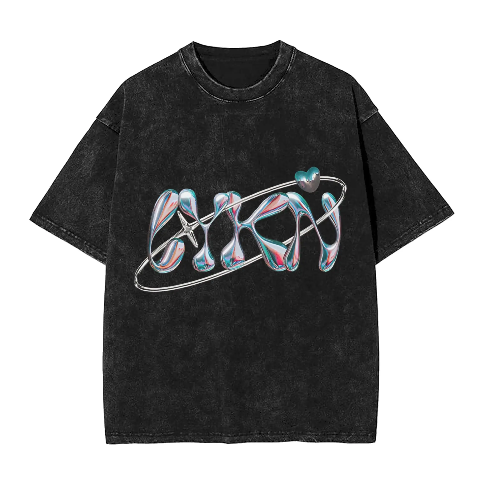 Novelty LYKN Who Says T-Shirt Men Crew Neck 100% Cotton Washed T Shirt  Short Sleeve Tees Gift Idea Clothes