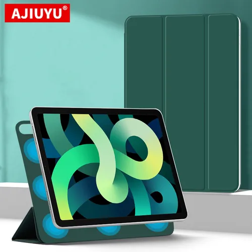 AJIUYU-Folio inteligente para iPad de 10. a generación, Funda 2022 M2 para iPad Air 5 4, 2020 Pro 11, 12,9, 4a Funda 2021 Mini 6, Funda magnética