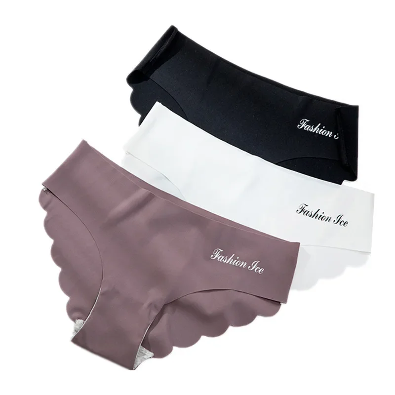 Ensemble de culottes sans couture pour femmes, sous-vêtements invisibles solides, culotte Sexy taille basse, Lingerie, livraison directe, 2023