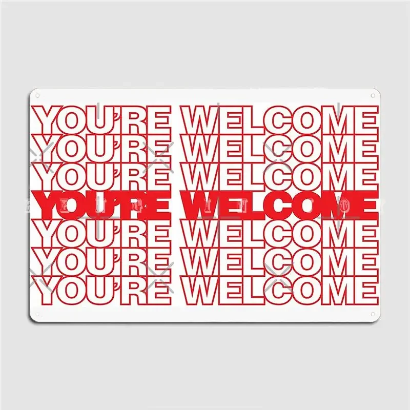 you're-welcome-Забавная-сумка-для-покупок-Дизайн-Металлическая-вывеска-Кино-Гостиная-Гостиная-Печать-Настенная-табличка-Оловянная-вывеска-Плакат