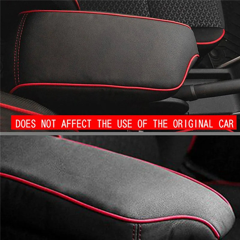 Car Center Console Lid Armrest Box Leather Protective Cover Cushion Pad for Toyota Raize 2020-2022