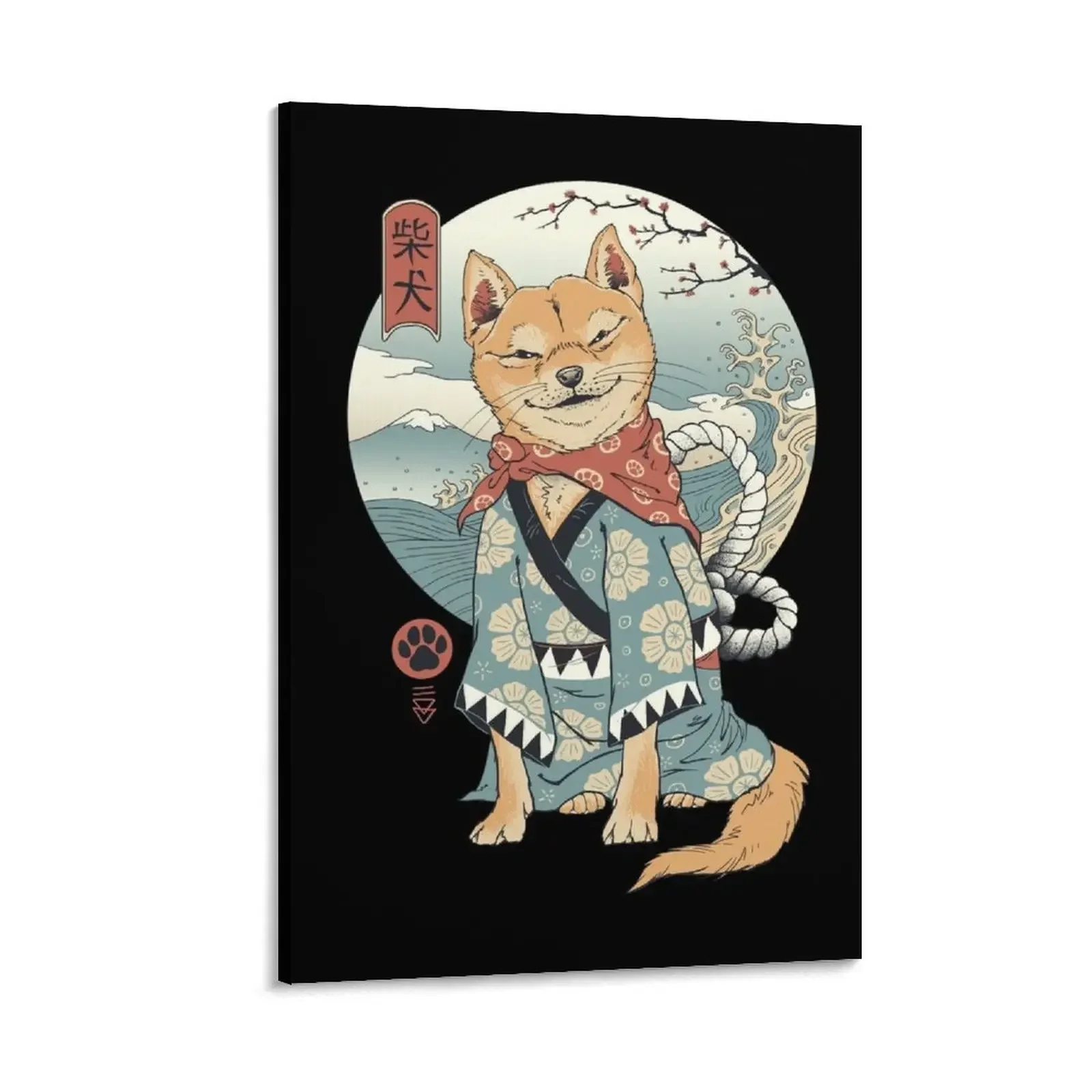 

Shiba Inu Canvas Painting Wall decoration poster Paintings on canvas for living room anime
