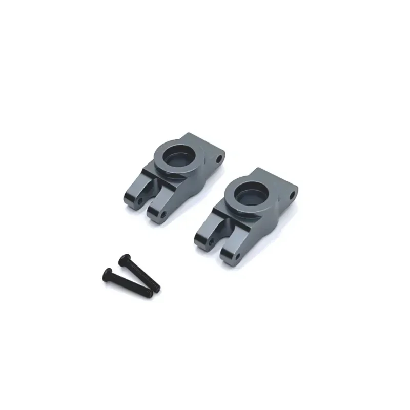 Portador de cubo trasero de Metal, asiento de rueda trasera para Hyper Go 14301 14302 1/14 RC, piezas mejoradas, accesorios