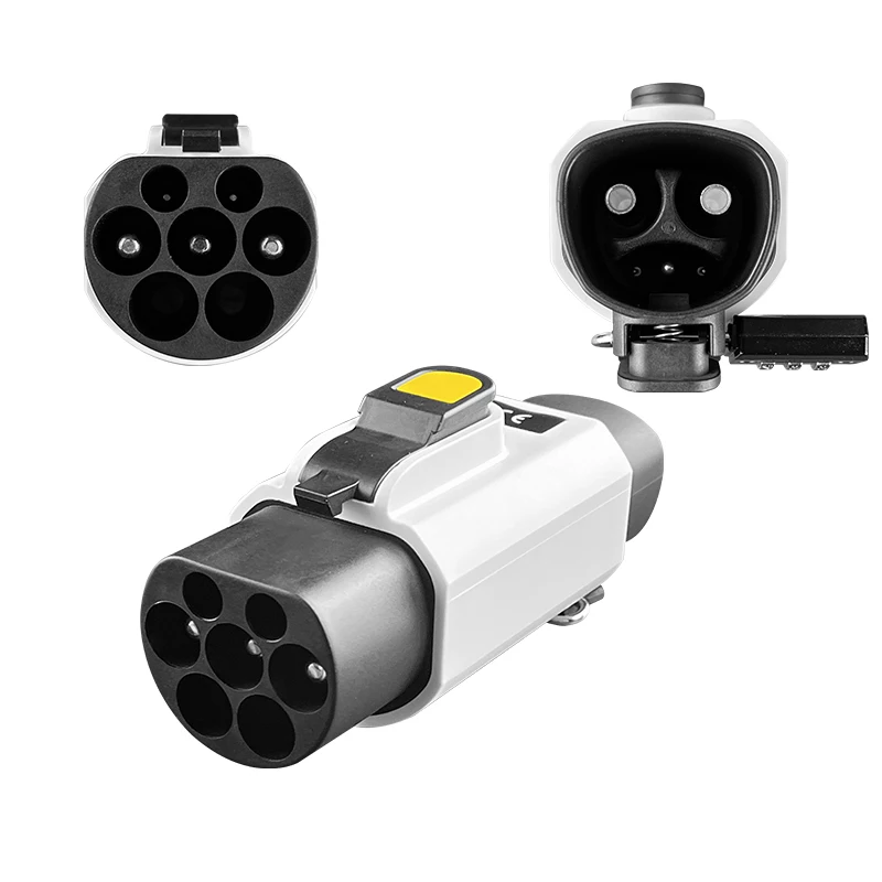 

Портативное зарядное устройство Tesla GBT EV 7 кВт 32 А, однофазный новый зарядный адаптер GBT, электрические портативные зарядные станции