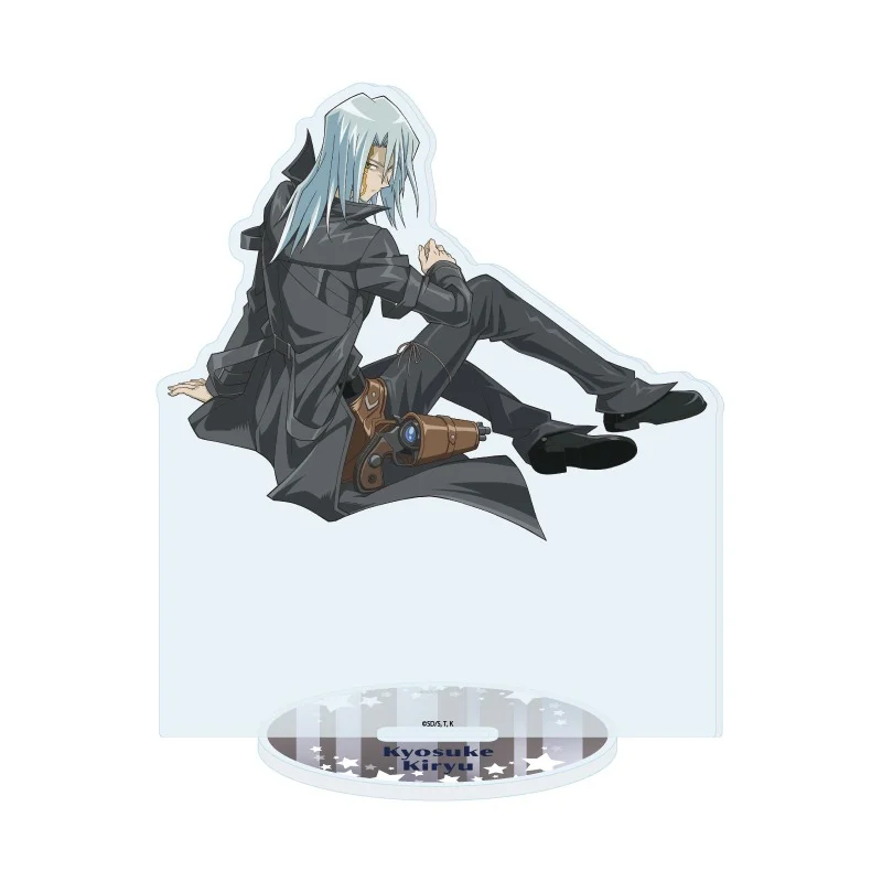 Yu-Gi-Oh 5Ds Yusei Fudo Jack Atlas Aki Izayoi Crow Hogan Kalin Kessler 15cm Acrylic Stand Figurine Cosplay Keychain Fans Gifts - view 2