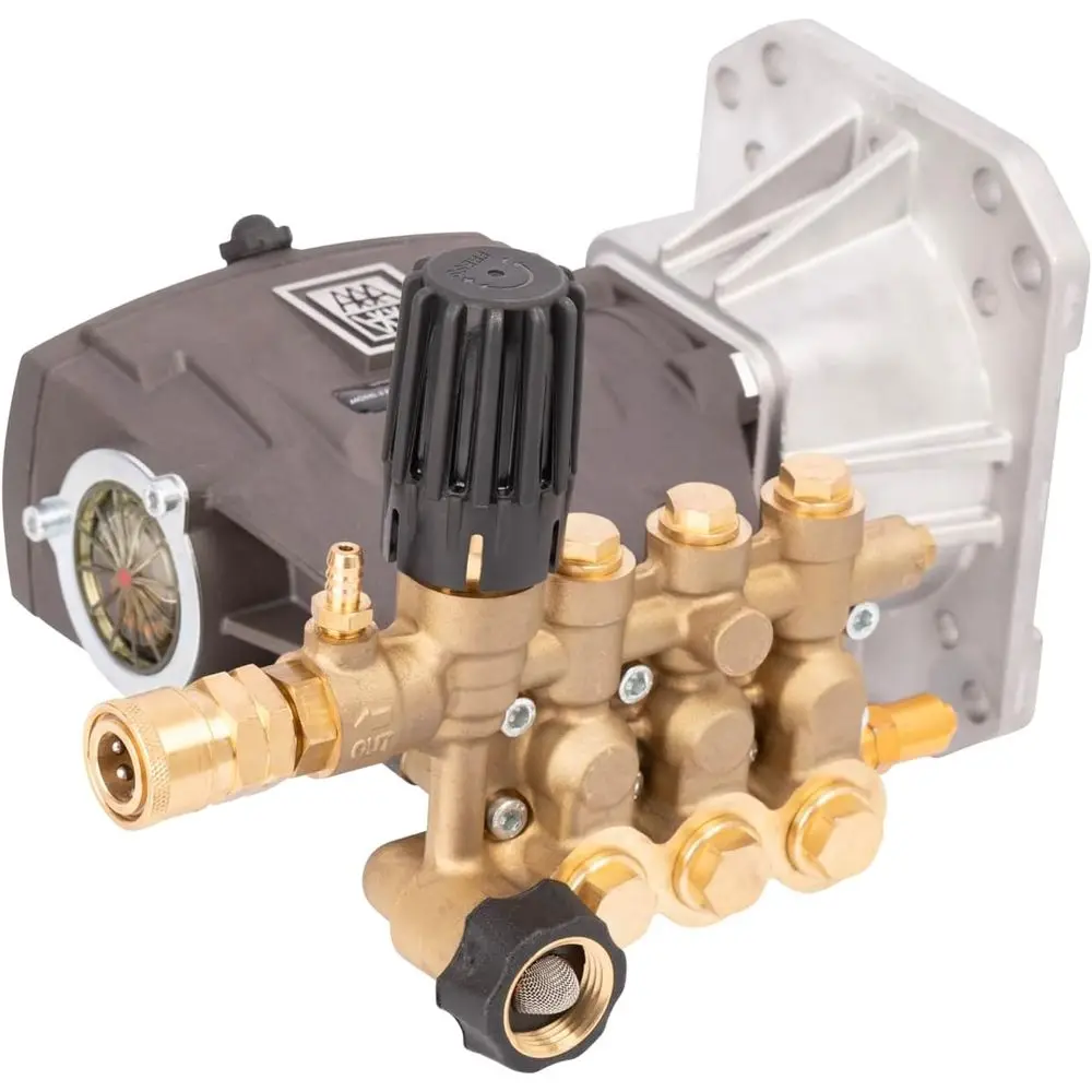 

Horizontal Triplex Plunger Pump Replacement Kit, 4.0 GPM, 4400 PSI, 1 Hollow Shaft