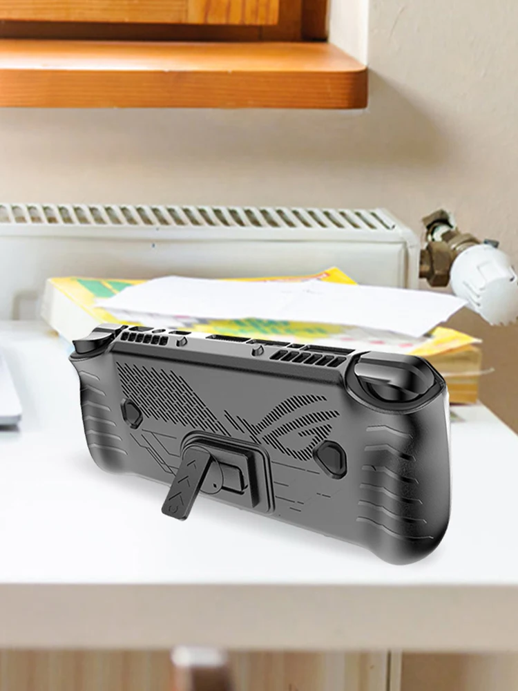 

For Asus ROG Ally X TPU Protective Case Cover Shockproof with Stand Protector Shell Sleeve All-round Protection Game Accessories