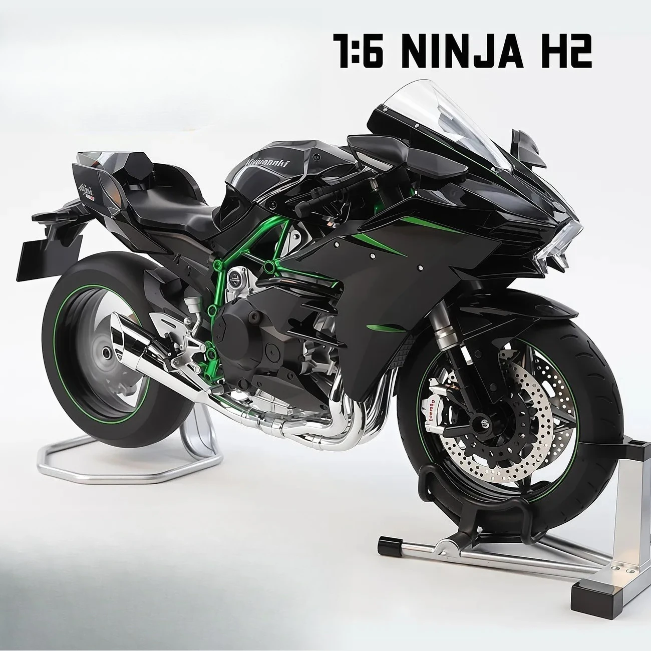 

Huaxing 1:6 Chuanqi Track/Road Edition Simulation Alloy Motorcycle Model Spray Collection Ornament