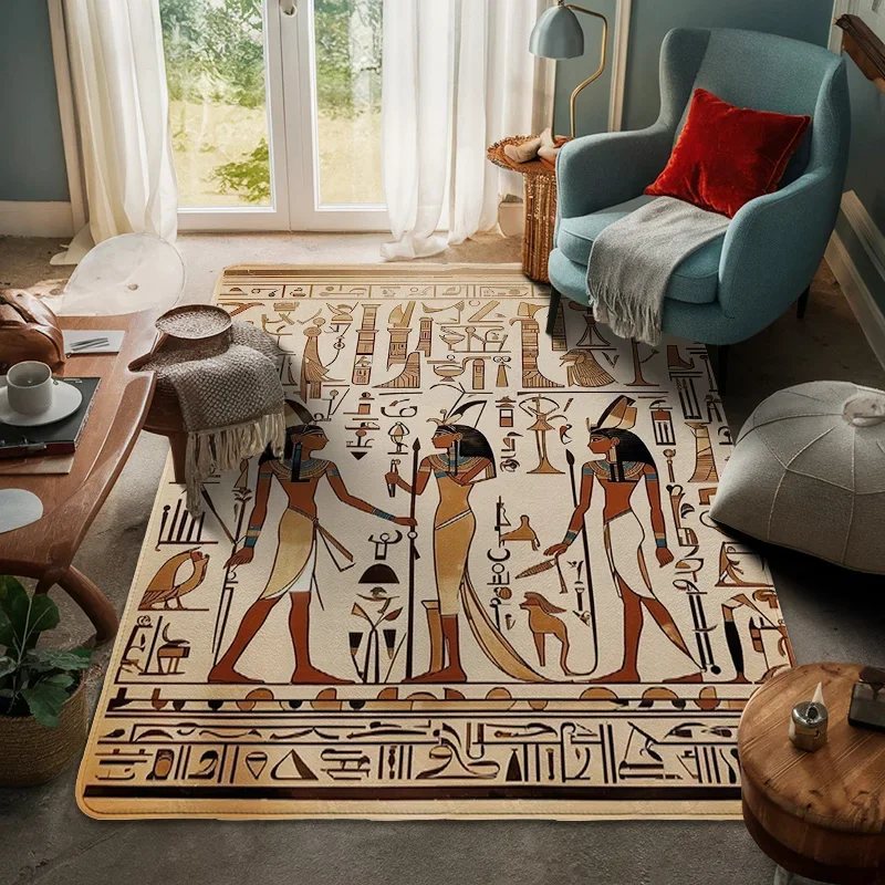 House entrance carpet Home door mat Modern Room Bath Foot bathroom non-slip Kitchen water absorption rugs Egypt pharaoh