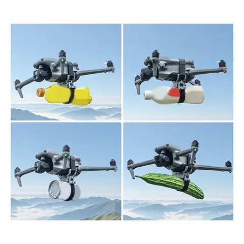 Compte à air sensible à la lumière ABZZ-DJI Air2/Air2s : mécanisme de lancer de drone pour une fourniture efficace d'eau et de sauvetage