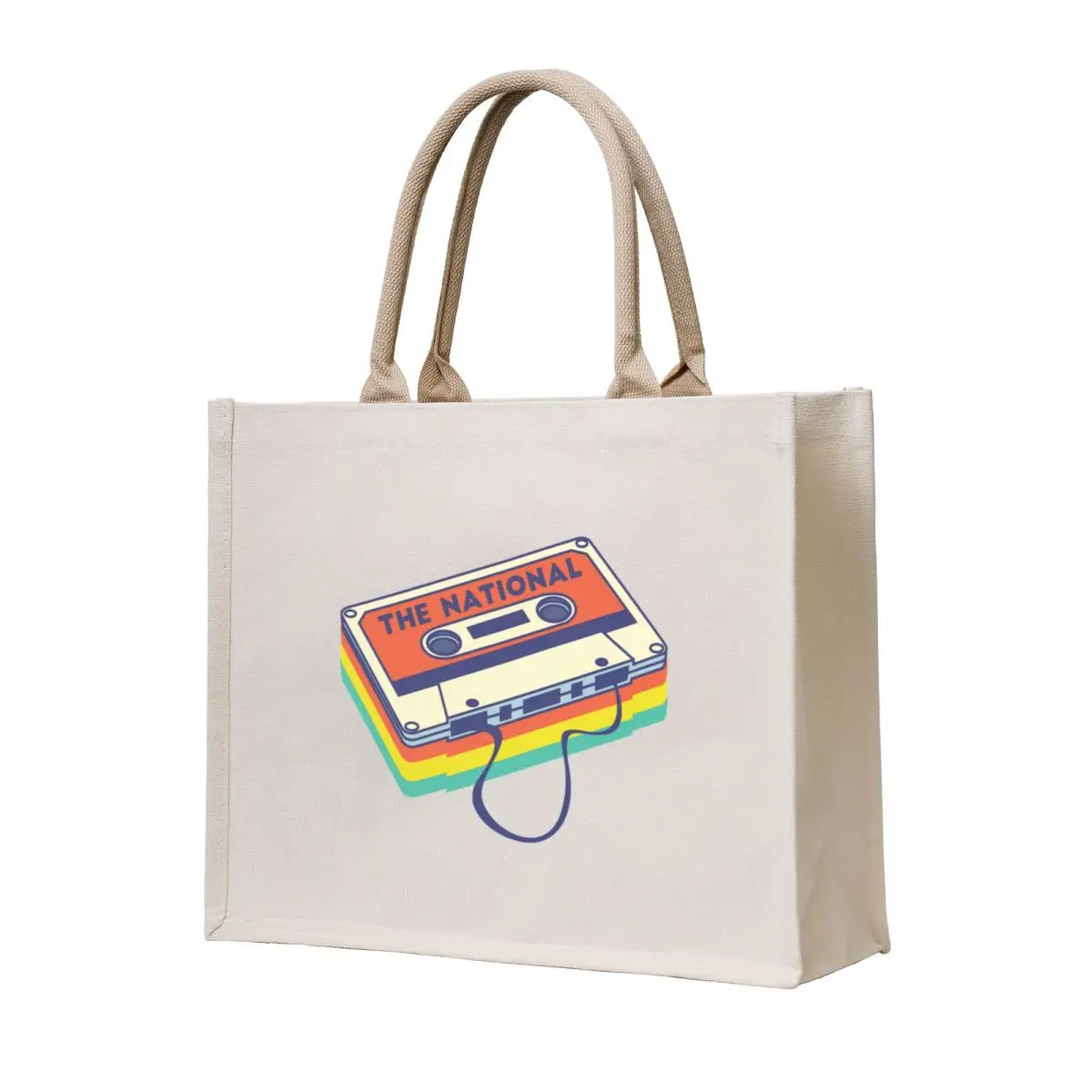

The National Band Logo Cassette Deck Tote Bag Candy bags Canvas bag for women large tote bag tote woman