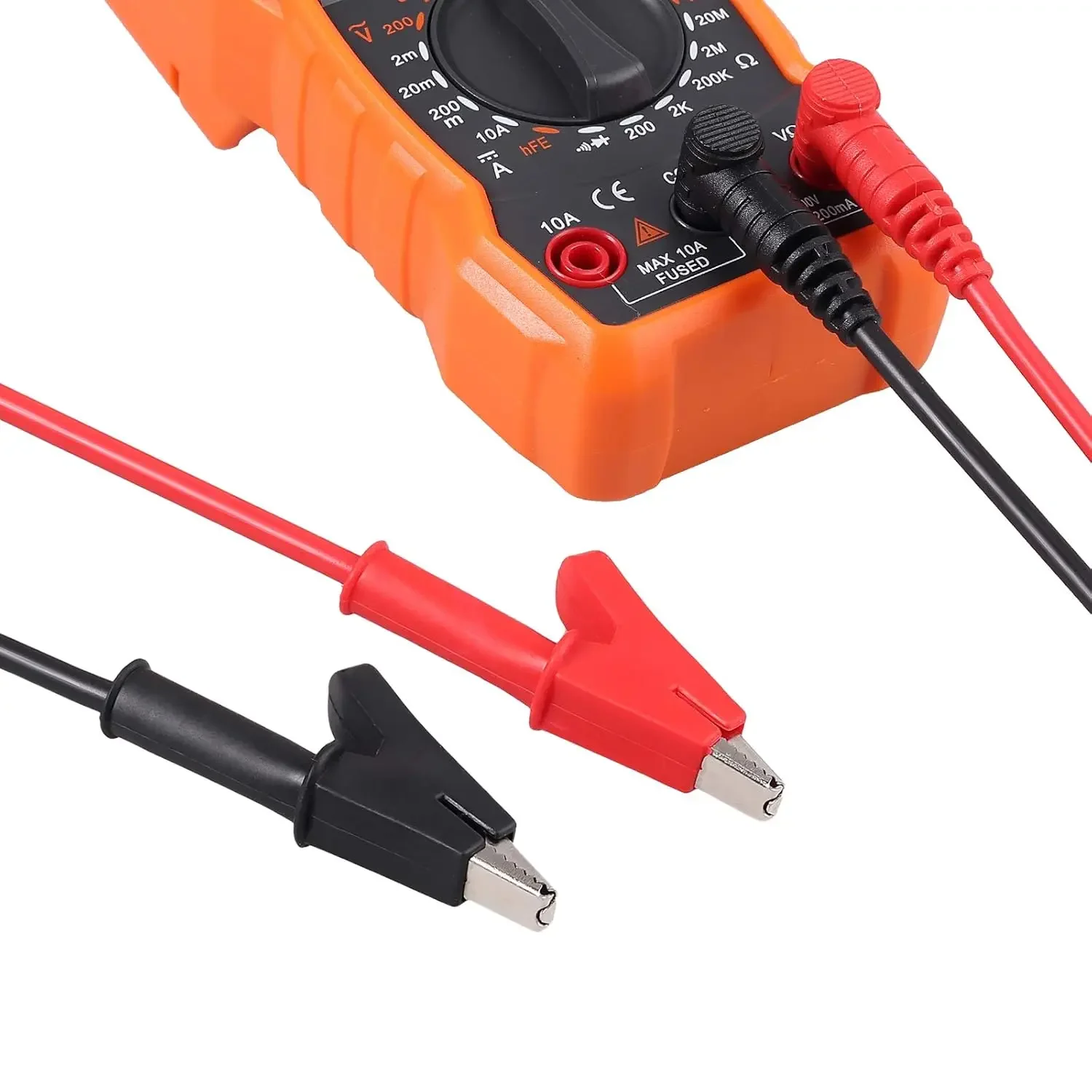 Test Lead Crocodile Clip 4.0mm Banana Plug To Alligator Clip Lab Electrical Test Cable Multimeter Soft Cable Wires 1M Expand