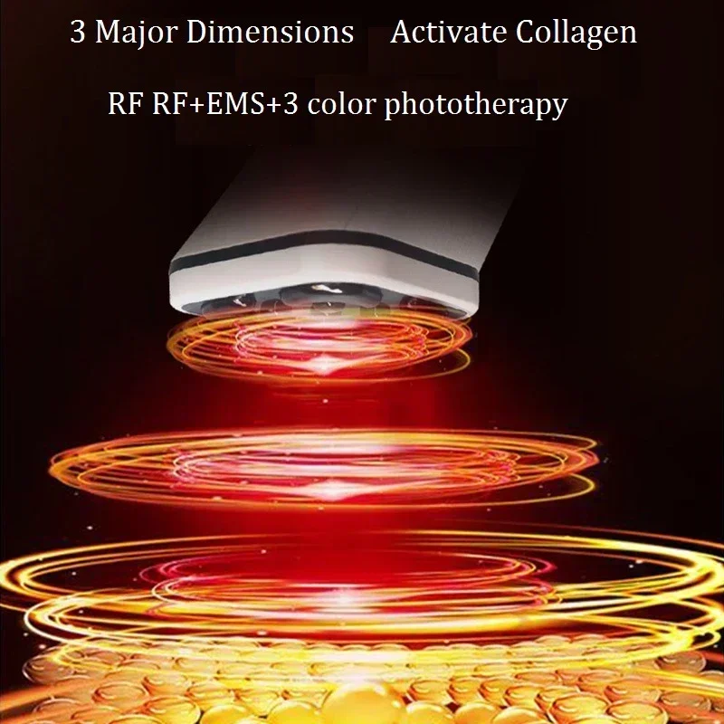 Hochfrequenz-Schönheitsgerät für das Gesicht, EMS-Lift, straffend, feine Linien, Anti-Aging, Einfrieren, Alter, Hautverjüngung, Pflege, neues Instrument